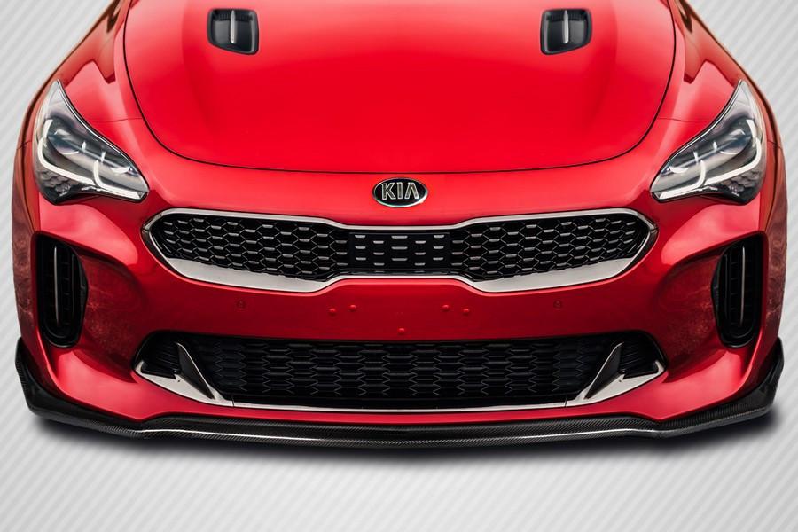 2018-2023 Kia Stinger Carbon Creations Sport GT Front Lip Spoiler Air Dam - 1 Piece - 118218