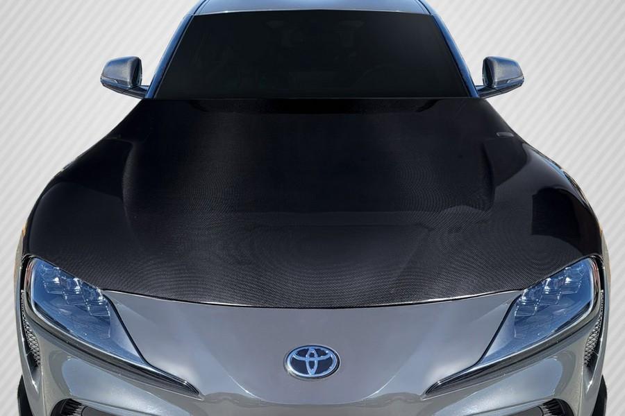 2019-2023 Toyota Supra A90 Carbon Creations OEM Look Hood - 1 Piece - 116748