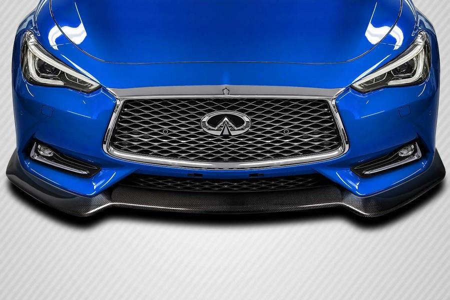 2017-2022 Infiniti Q60 Carbon Creations AP Front Lip Spoiler Air Dam - 1 Piece - 116722