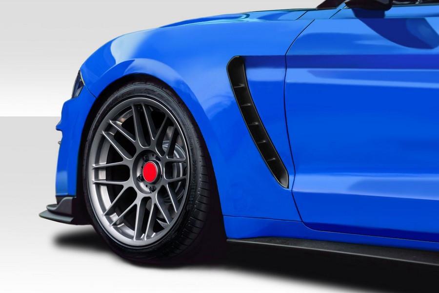 2018-2023 Ford Mustang Duraflex GT500 Wide Body Front Fenders - 2 Piece - 119764