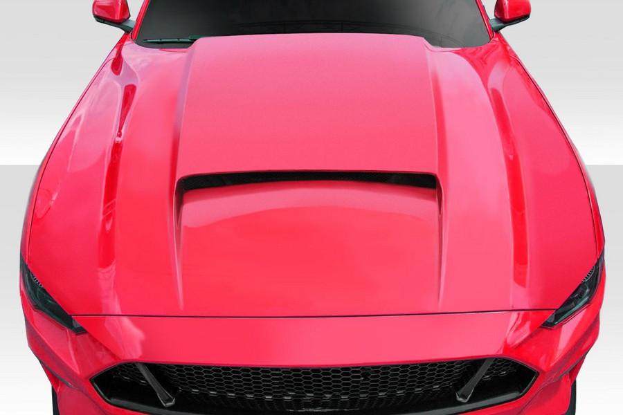 2018-2023 Ford Mustang Duraflex CVX Hood - 1 Piece - 114962