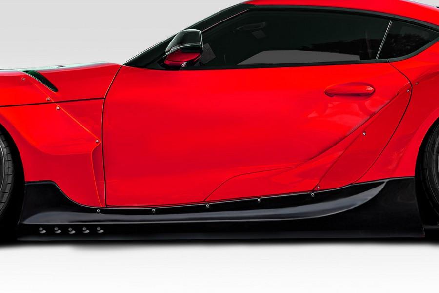 2020-2023 Toyota Supra A90 Duraflex Goblin Side Skirt Rocker Panels - 2 Pieces - 119412