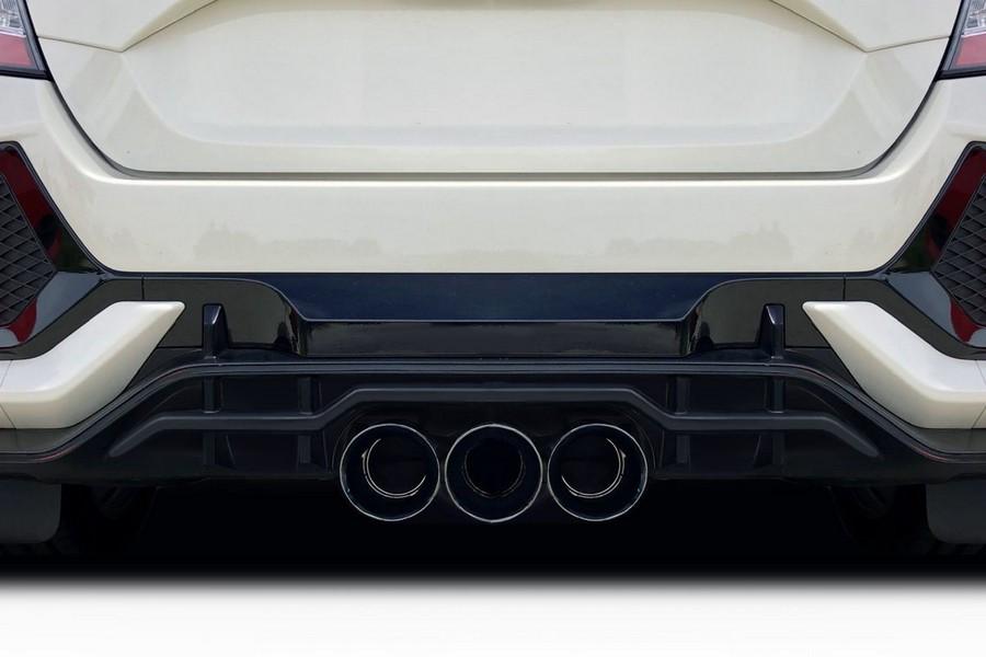 2017-2021 Honda Civic TypeR Duraflex BZ Rear Bumper Add On - 1 Piece - 116932