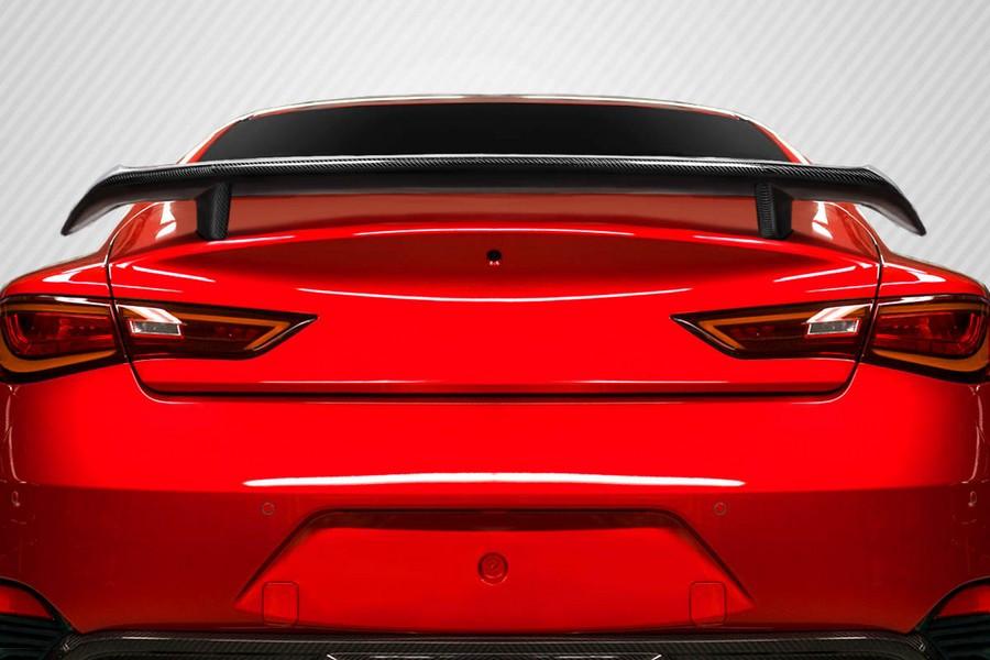 2017-2022 Infiniti Q60 Carbon Creations SR Rear Wing Spoiler - 1 Piece - 116724