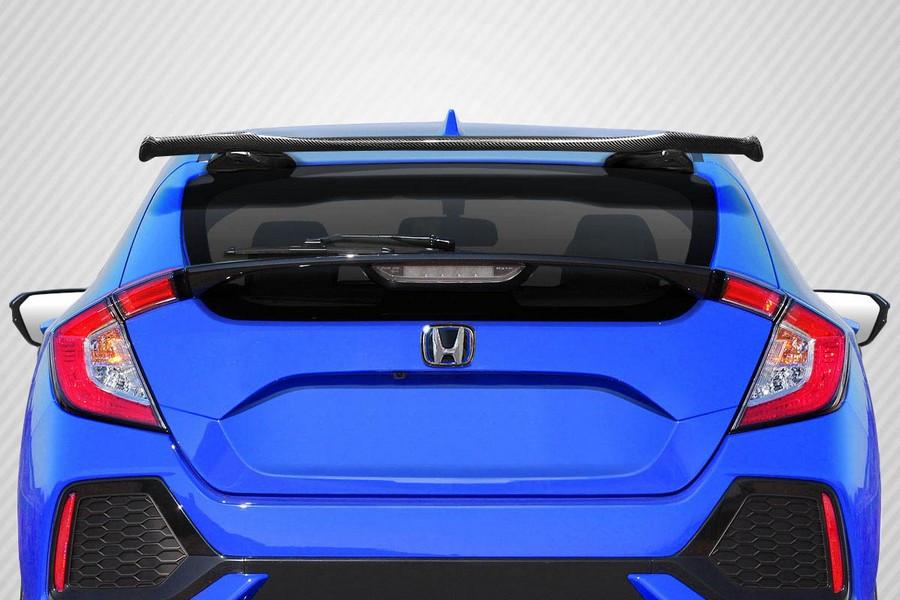 2017-2021 Honda Civic HB Carbon Creations SPN Roof Wing Spoiler - 1 Piece - 119795