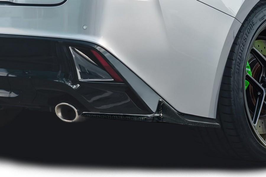 2021-2023 Lexus IS300 IS350 Carbon Creations Geisha Rear Lip Add On Spoilers - 2 Pieces - 119909