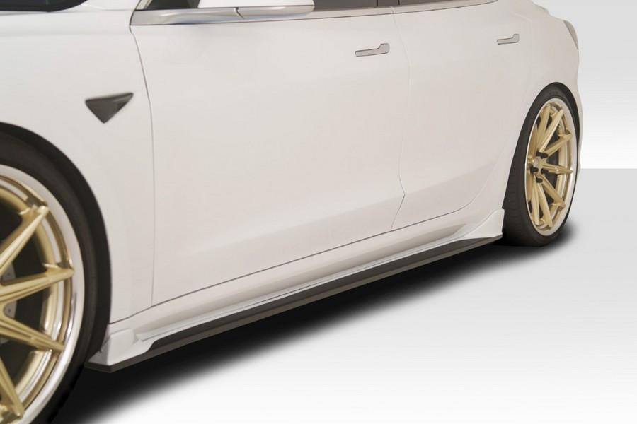 2018-2023 Tesla Model 3 Duraflex GT Concept Side Skirt Rocker Panels - 2 Piece - 115469