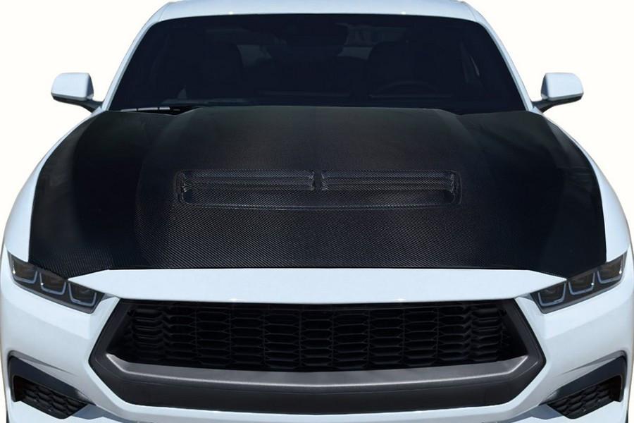 2024-2024 Ford Mustang Carbon Creations GT OEM Look Hood - 1 Piece - 120039