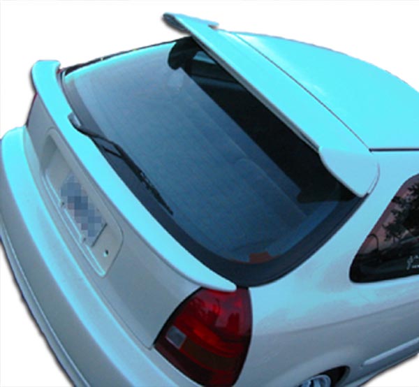 1996-2000 Honda Civic HB Duraflex Type R Roof Window Wing Spoiler - 1 Piece