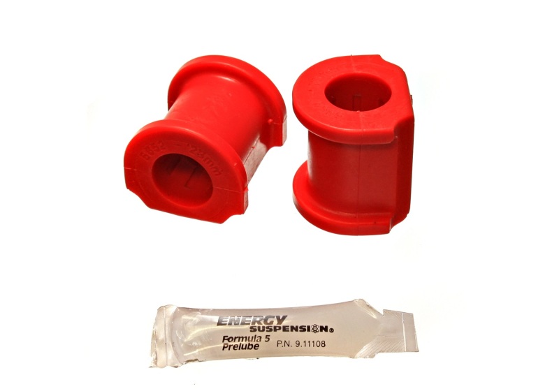 Energy Suspension 02-04 Acura RSX (includes Type S) Red 23mm Front Sway Bar Bushings - 16.5131R
