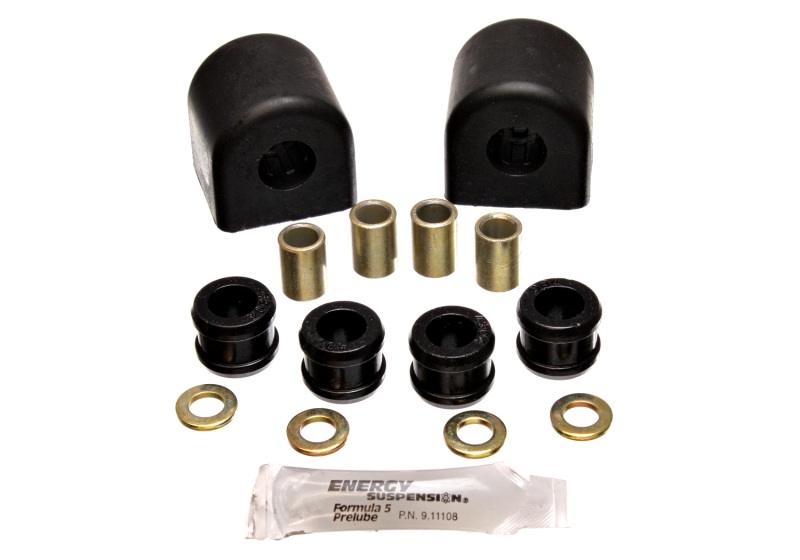 Energy Suspension 84-96 Chevy Corvette Black Reuse OE 22mm OD Rear Sway Bar Brackets - 3.5192G
