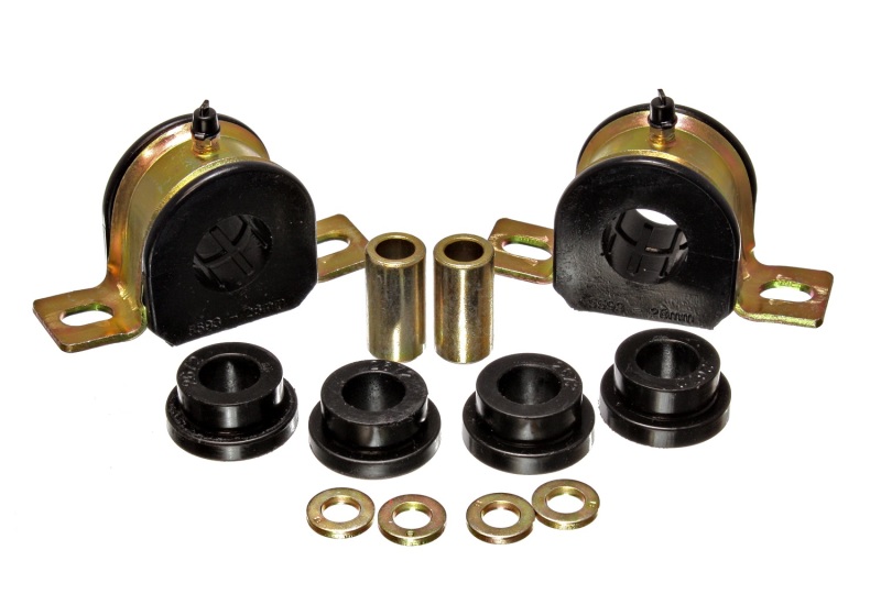 Energy Suspension 00-06 Tahoe/Yukon/Denali 2WD Black 28mm Rear Sway Bar Bushing Set - 3.5215G