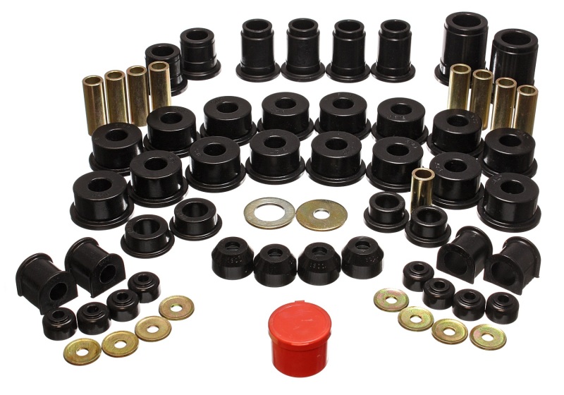 Energy Suspension 90-95 Toyota 4 Runner 2WD/4WD Black Hyper-Flex Master Bushing Set - 8.18103G