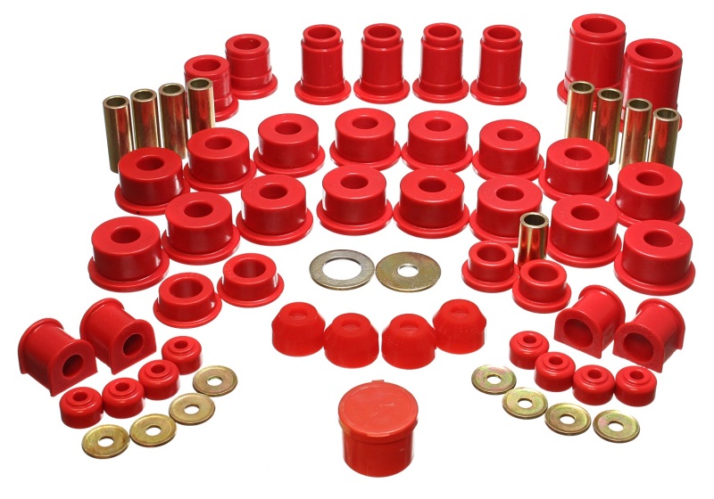 Energy Suspension 90-95 Toyota 4 Runner 2WD/4WD Red Hyper-Flex Master Bushing Set - 8.18103R