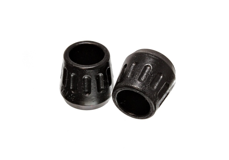 Energy Suspension Universal Black 1-3/8in OD x 1/2in McPherson ID Strut Bump Stop Set - 9.6111G