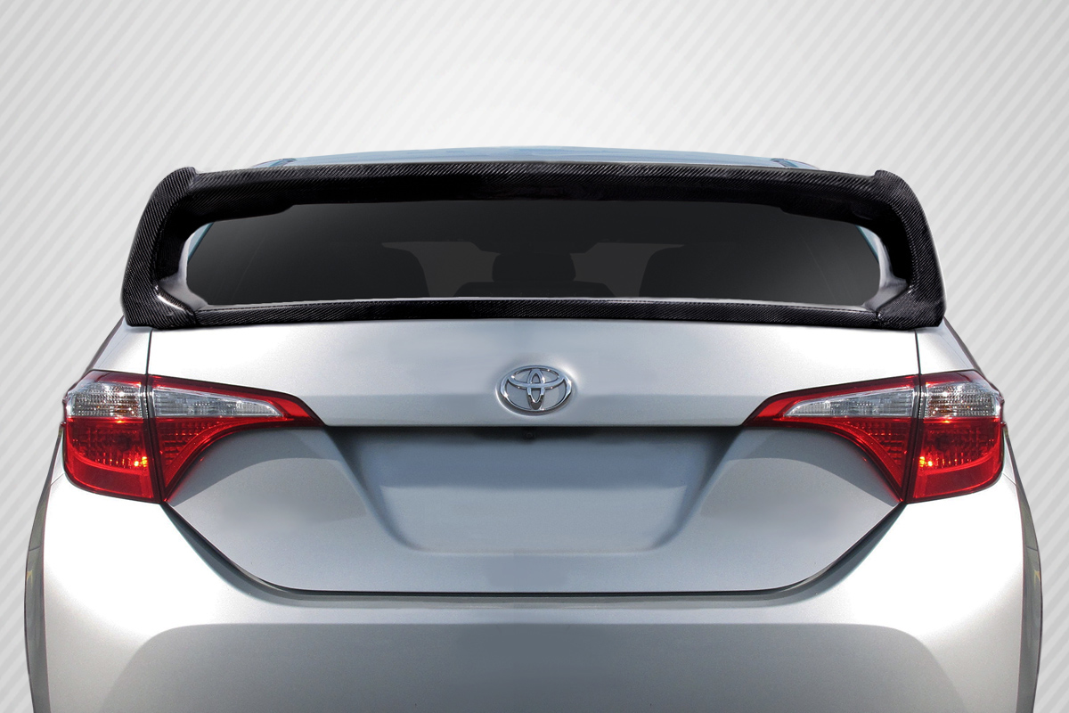 2014-2018 Toyota Corolla Carbon Creations Type M Rear Wing Spoiler - 2 Piece (s)