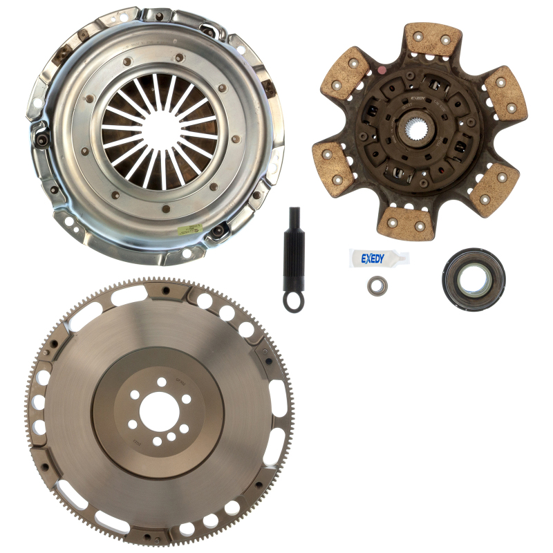 Exedy 1998-2002 Chevrolet Camaro Z28 V8 Stage 2 Cerametallic Clutch 6 Puck Disc Includes GF502A FW - 04954FW