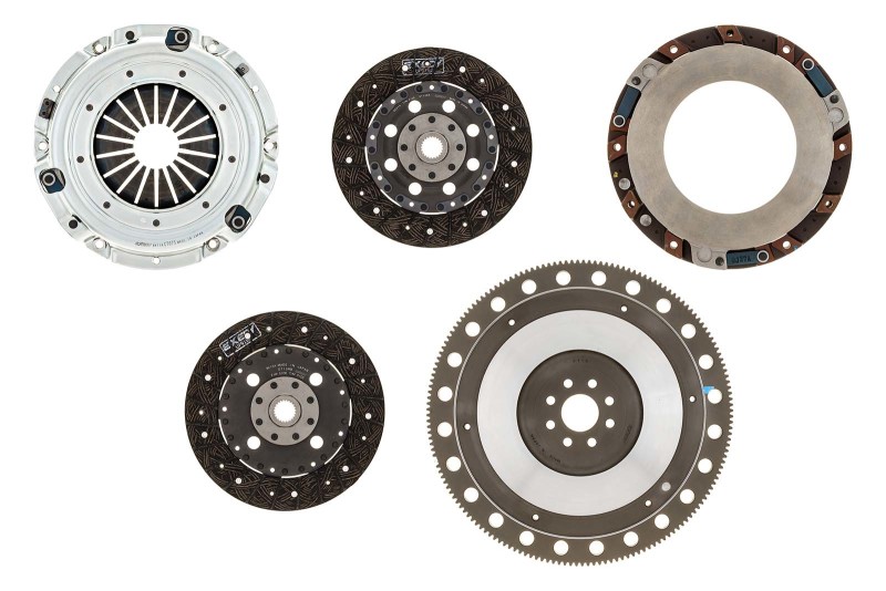 Exedy 2011-17 Mustang 5.0L Organic 23 Teeth 8 Bolt Twin Disc Clutch - ET05SRFD