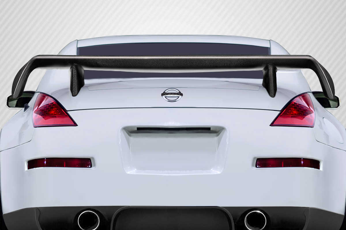 2003-2008 Nissan 350Z Z33 Coupe Carbon Creations Power Rear Wing Spoiler - 1 Piece