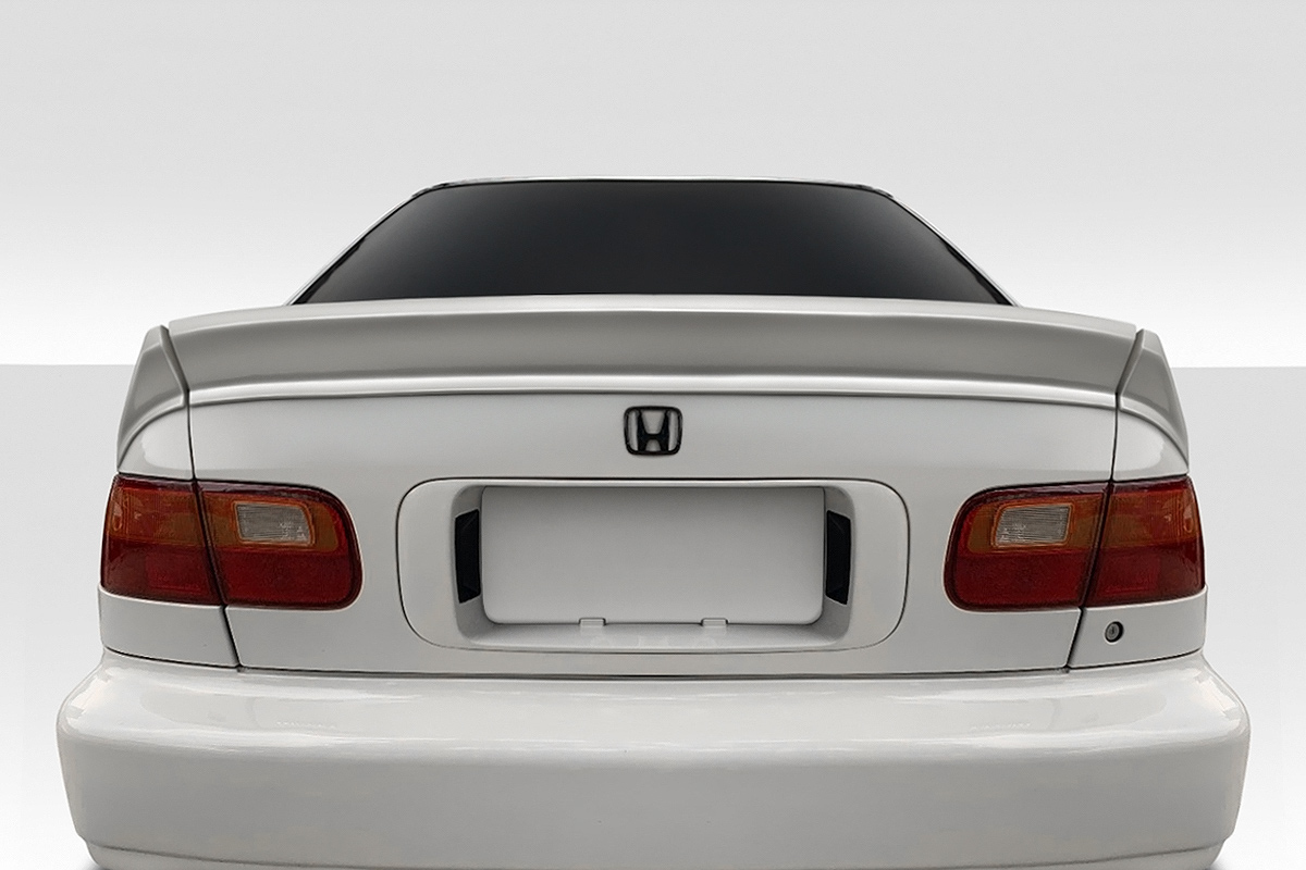 1992-1995 Honda Civic 4DR Duraflex Dragster Rear Wing Spoiler - 3 Piece