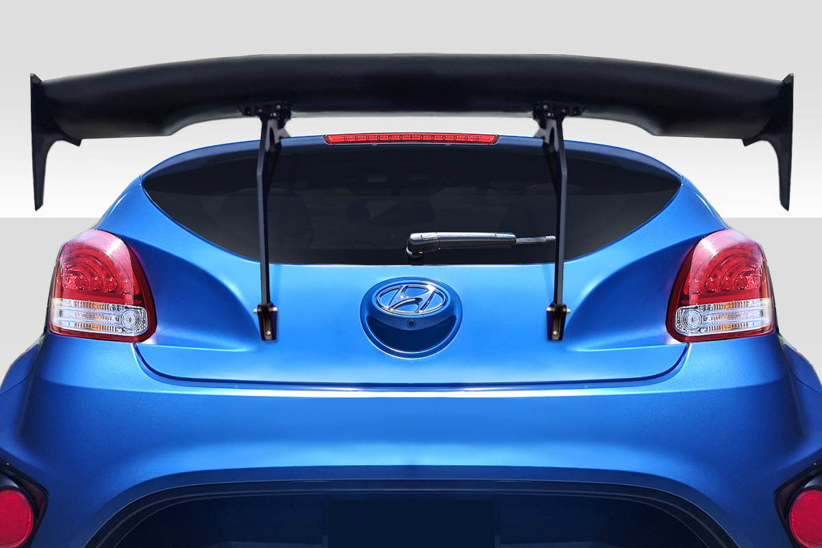 2012-2017 Hyundai Veloster Duraflex RGT Rear Wing Spoiler - 5 Piece