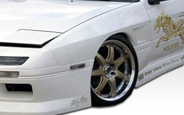 1986-1991 Mazda RX-7 Duraflex M-1 Sport Front Fenders (+20mm) - 2 Piece