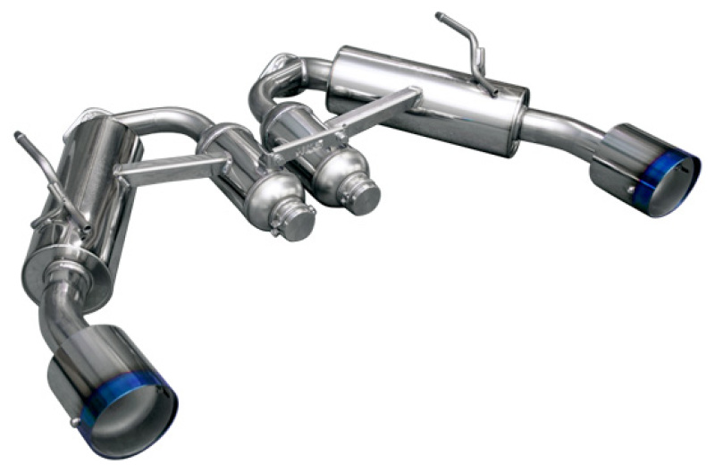 HKS Q50 VQ37 Dual Hi-Power Titanium Tip Catback Exhaust - 32009-BN005