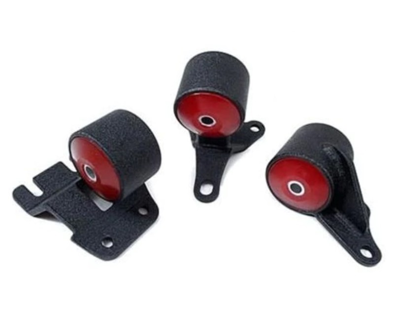 Innovative 90-93 Integra B-Series Black Steel Mounts 95A Bushings - 19351-95A
