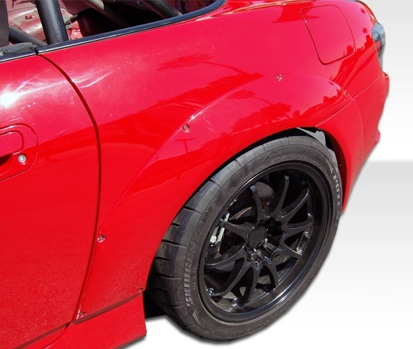 2000-2009 Honda S2000 Duraflex A-Sport Rear Fender Flares - 4 Piece