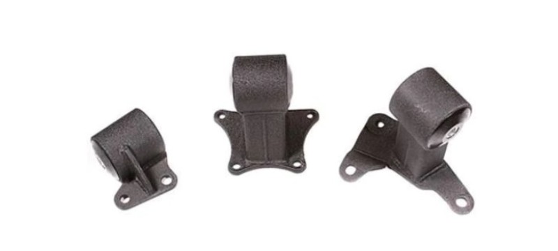 Innovative 94-97 Accord H/F Series Black Steel Mounts 75A Bushings (EX Chassis H22/F22A) - 29753-75A