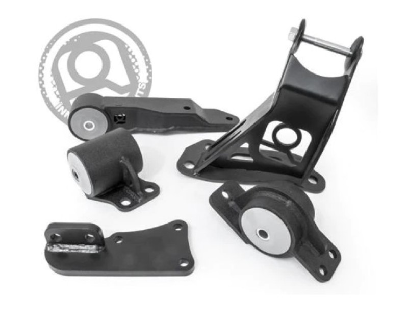 Innovative 00-07 Honda Insight K-Series Black Steel Mounts 85A Bushings (Auto to Manual) - 90752-85A