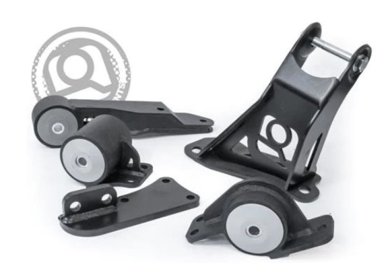 Innovative 00-07 Honda Insight K-Series Black Steel Mounts 75A Bushings (Auto to Manual) - 90754-75A