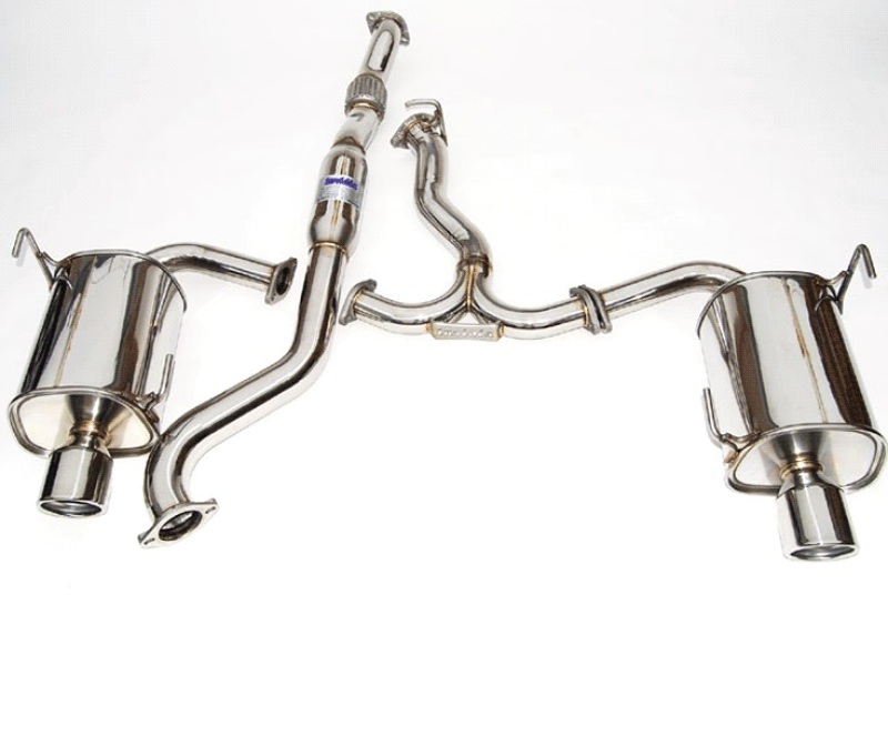 Invidia 2014-2016 Subaru Forester XT Q300 w/ Rolled Polished Tips Cat-Back Exhaust - HS14SFXG3S