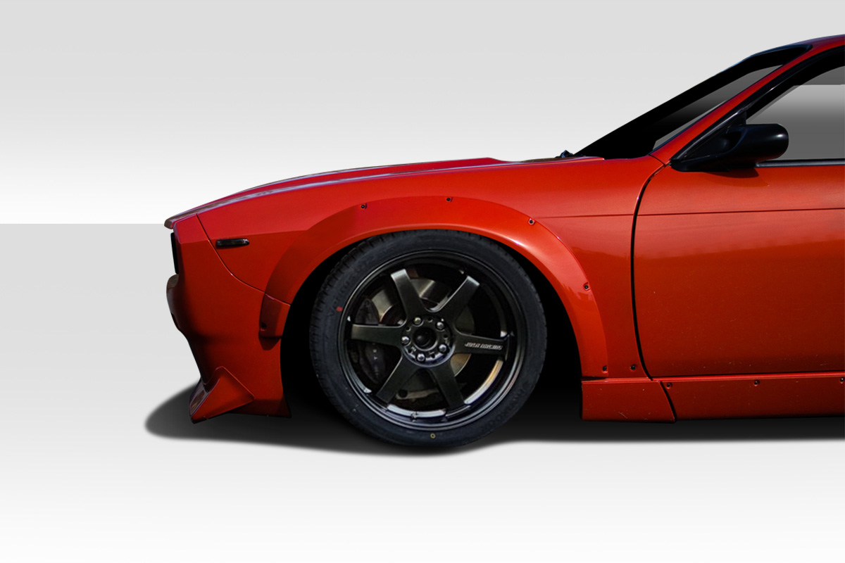 1995-1998 Nissan 240SX S14 Duraflex RBS V2 Wide Body Front Fenders - 2 Piece