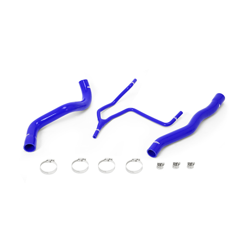 Mishimoto 2016+ Chevrolet Camaro 2.0T Silicone Radiator Hose Kit - Blue - MMHOSE-CAM4-16BL