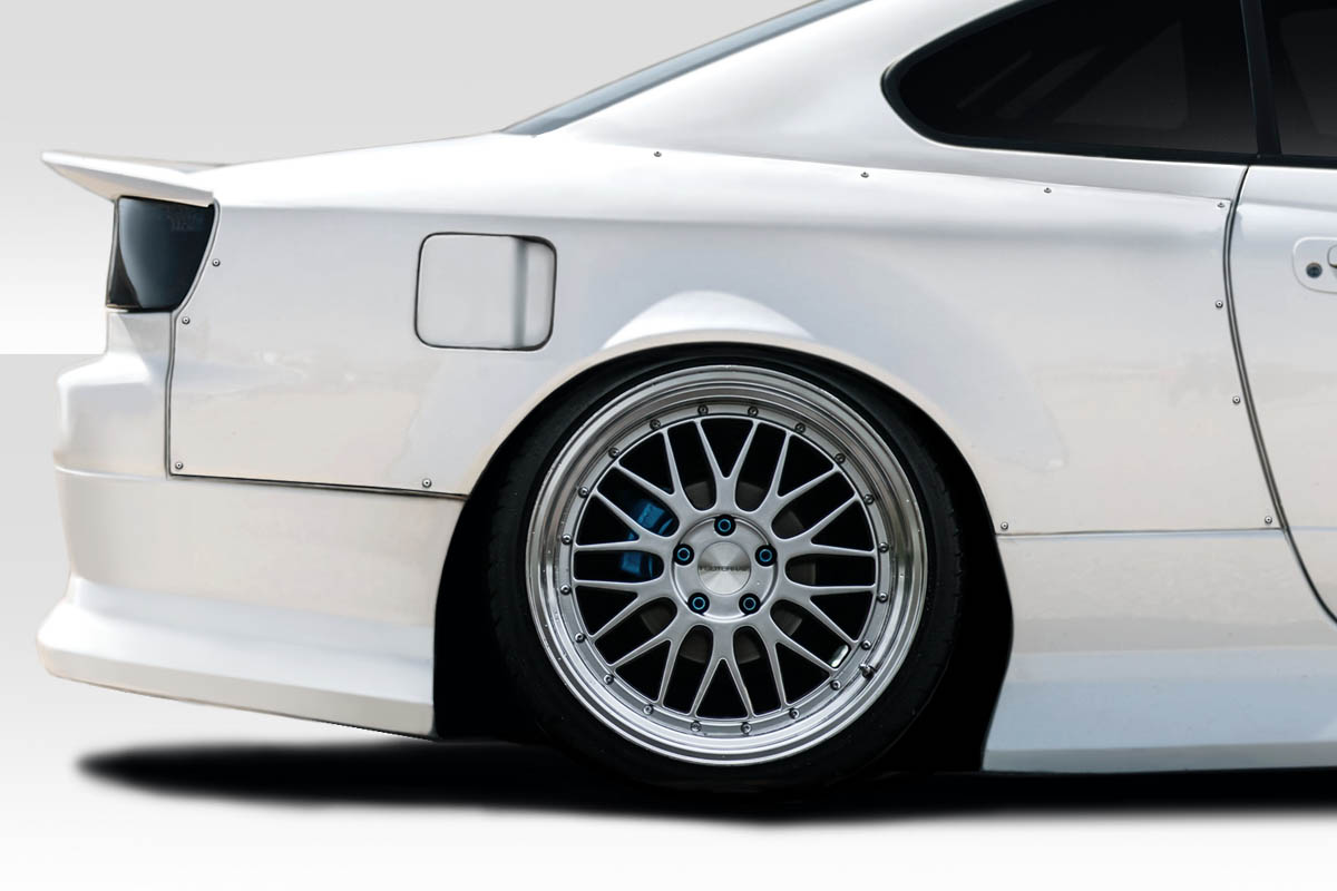 1999-2002 Nissan Silvia S15 Duraflex D1 Sport 30MM Rear Fender Flares - 3 Piece