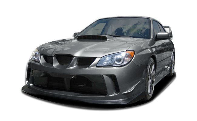 2006-2007 Subaru Impreza Duraflex Z-Speed Body Kit - 4 Piece - Includes Z-Speed Front Bumper Cover (104166) Z-Speed Side Skirts Rocker Panels (104167) Z-Speed Rear Bumper Cover (104168)