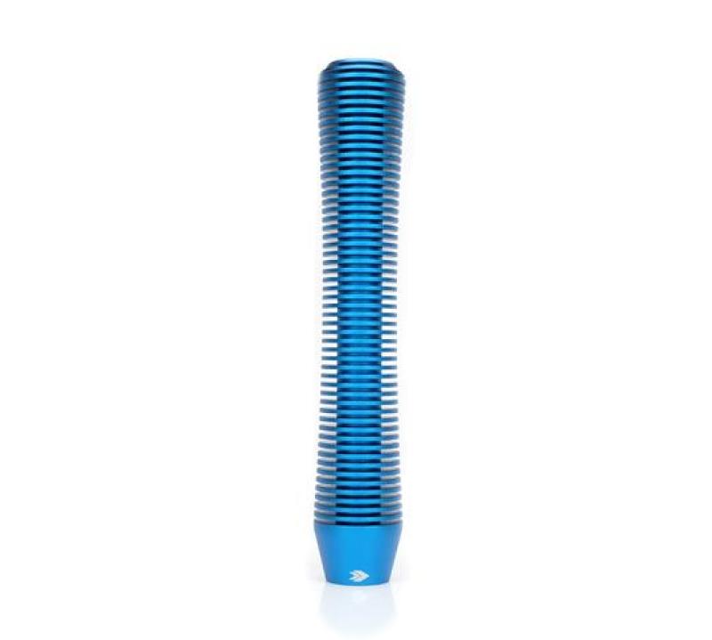 NRG Shift Knob Heat Sink Curved Long Blue - SK-710BL