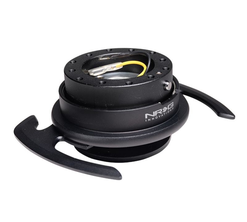 NRG Quick Release Kit Gen 4.0 - Black Body / Black Ring w/ Handles - SRK-700BK