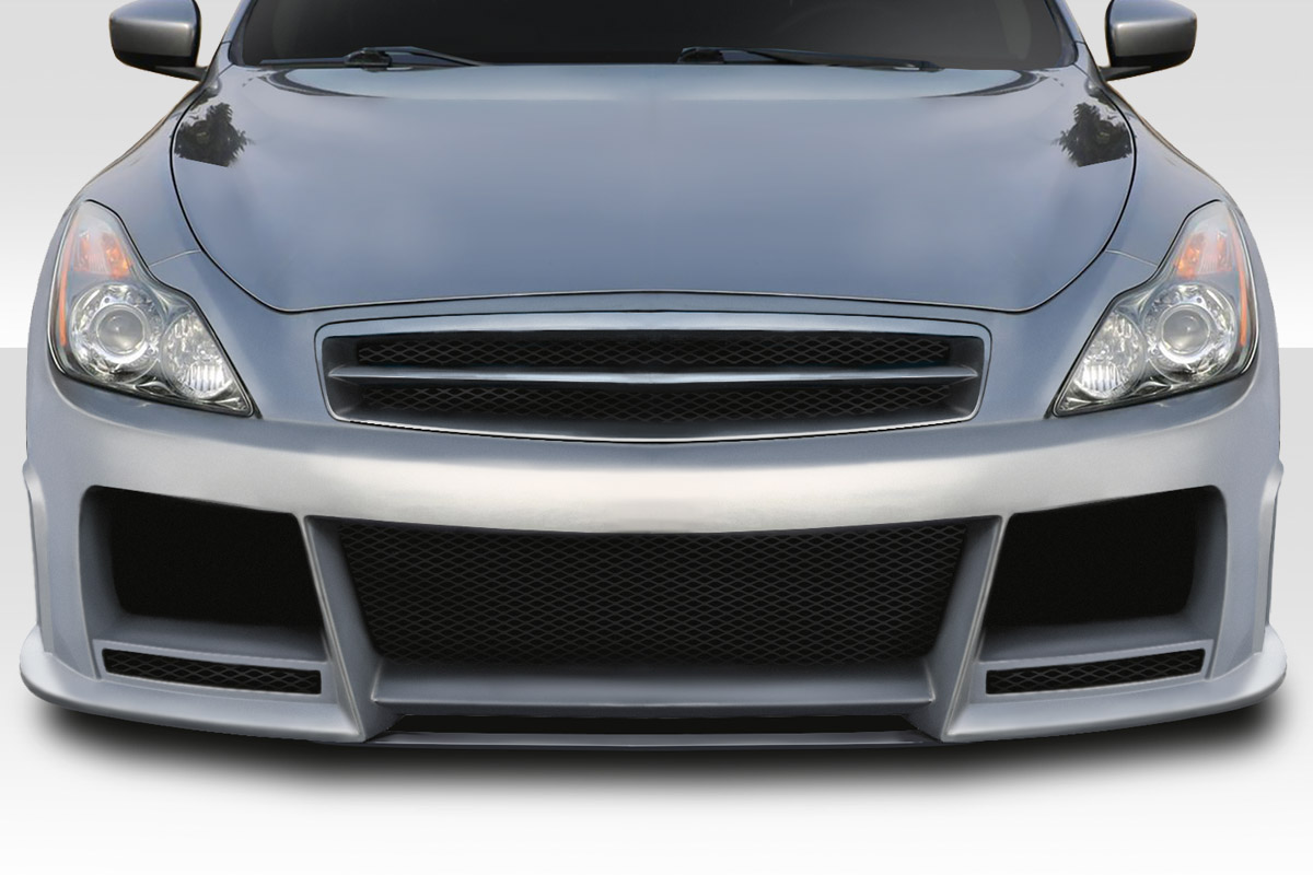 2007-2009 Infiniti G Sedan G25 G35 G37 Duraflex Elite Body Kit - 5 Piece - Includes Elite Front Bumper Cover (107666) Elite Side Skirts Rocker Panels (107667) Elite Rear Bumper Cover (107668) Elite Rear Wing Trunk Lid Spoiler (107669)