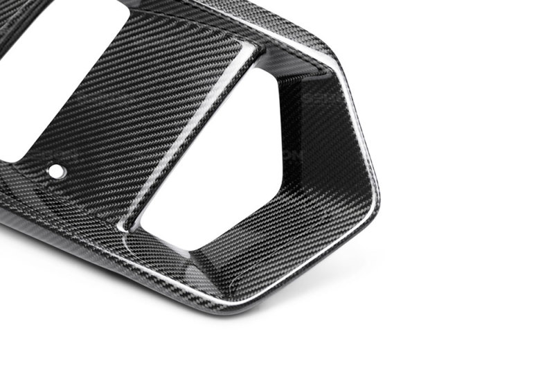 Seibon 16-18 Ford Focus RS Carbon Fiber Fog Light Surrounds - FLS16FDFO