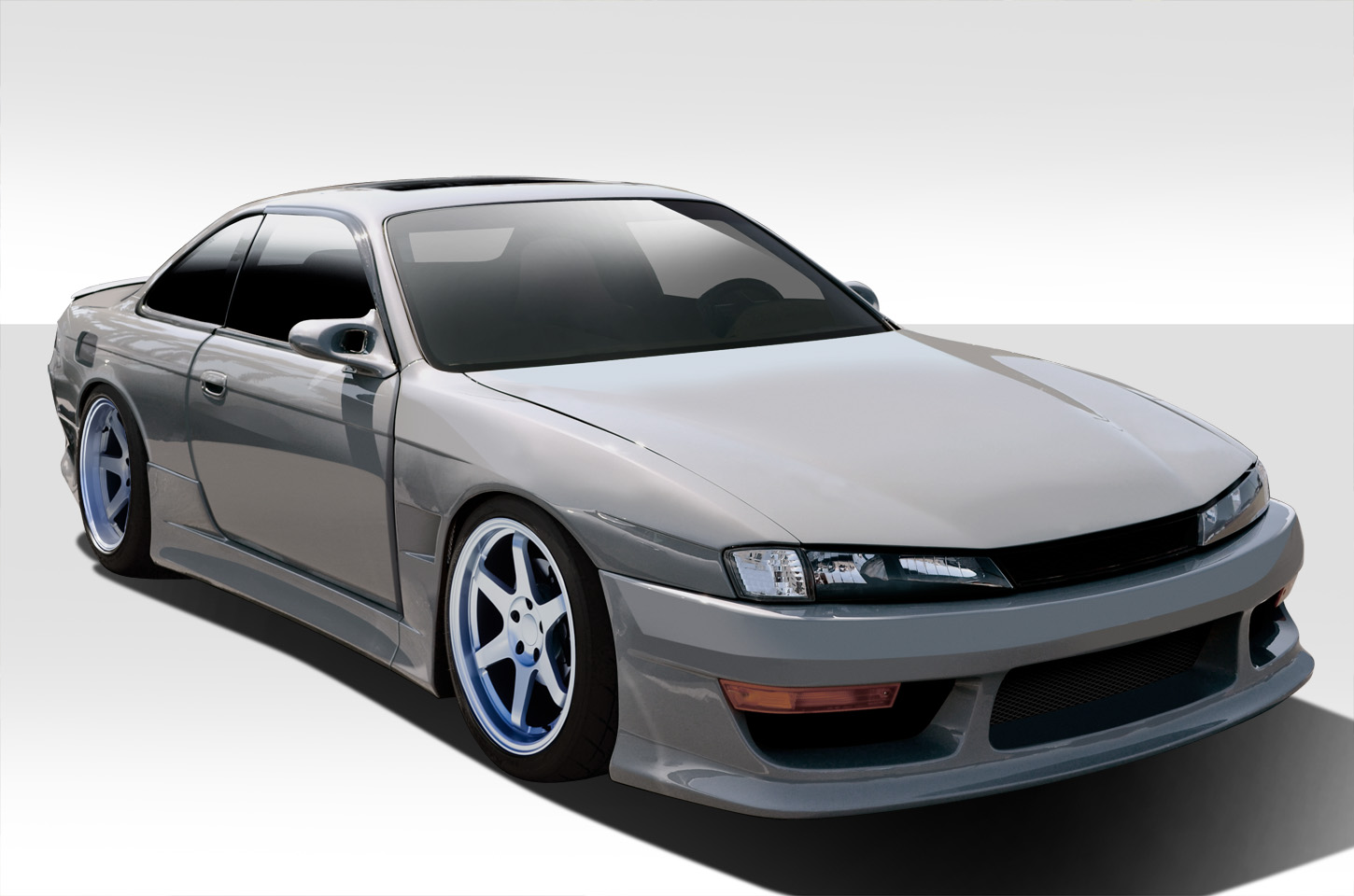 1997-1998 Nissan 240SX S14 Duraflex V-Speed Wide Body Kit  (+35mm) - 8 Piece