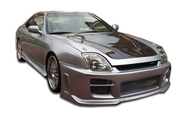 1997-2001 Honda Prelude Duraflex R34 Body Kit - 4 Piece - Includes R34 Front Bumper Cover (101850) Spyder Rear Bumper Cover (101839) Spyder Side Skirts Rocker Panels (101840)