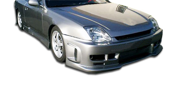 1997-2001 Honda Prelude Duraflex Spyder Body Kit - 4 Piece - Includes Spyder Front Bumper Cover (101837) Spyder Rear Bumper Cover (101839) Spyder Side Skirts Rocker Panels (101840)