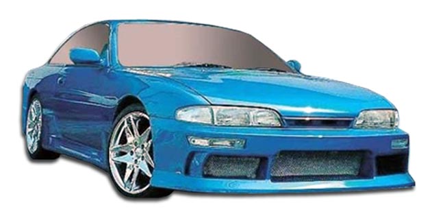 1995-1996 Nissan 240SX S14 Duraflex M-1 Body Kit - 4 Piece - Includes M-1 Sport Front Bumper Cover (101637) V-Speed Rear Bumper Cover (101650) V-Speed Side Skirts Rocker Panels (101651)