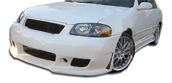 2004-2006 Nissan Sentra Duraflex B-2 Body Kit - 4 Piece - Includes B-2 Front Bumper Cover (103314) B-2 Rear Bumper Cover (103315) B-2 Side Skirts Rocker Panels (100147)