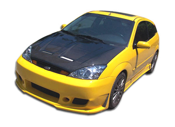 2000-2004 Ford Focus ZX3 Duraflex B-2 Body Kit - 4 Piece - Includes B-2 Front Bumper Cover (103279) Evo 3 Side Skirts Rocker Panels (100051) Evo 3 Rear Bumper Cover (100052)