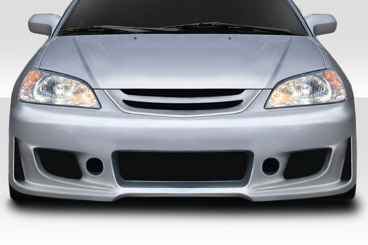 2004-2005 Honda Civic 2DR Duraflex B-2 Body Kit - 4 Piece - Includes B-2 Front Bumper Cover (103309) B-2 Rear Bumper Cover (100227 B-2 Side Skirts Rocker Panels (100228)