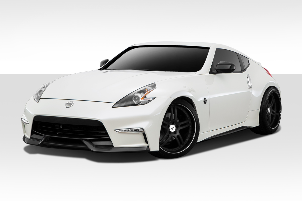 2009-2020 Nissan 370Z Z34 Duraflex N-3 Body Kit - 4 Piece - Includes N-3 Front Bumper Cover (112273) N-3 Side Skirt Rocker Panels (112274) N-3 Rear Bumper Cover (112275)