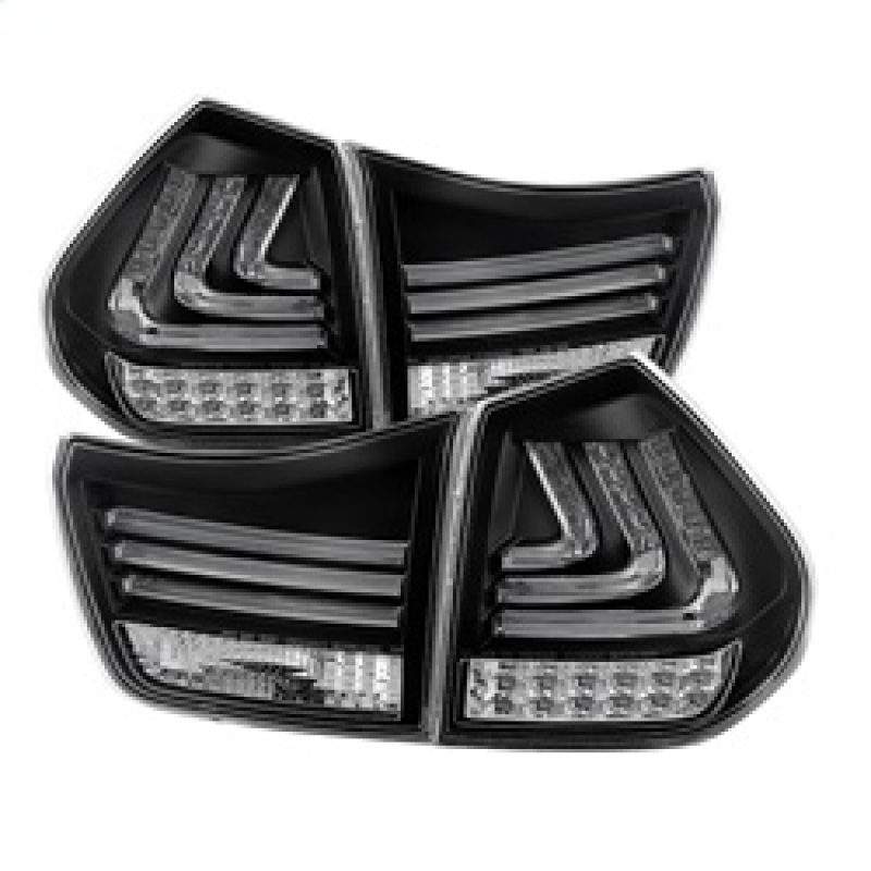 Spyder Lexus RX330/RX350 04-09 LED Tail Lights Black ALT-YD-LRX04-LED-BK - 5080837